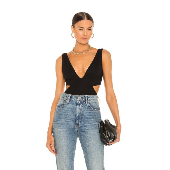 Stormi Bodysuit in Black by NBD - size S - Picture 3 of 5